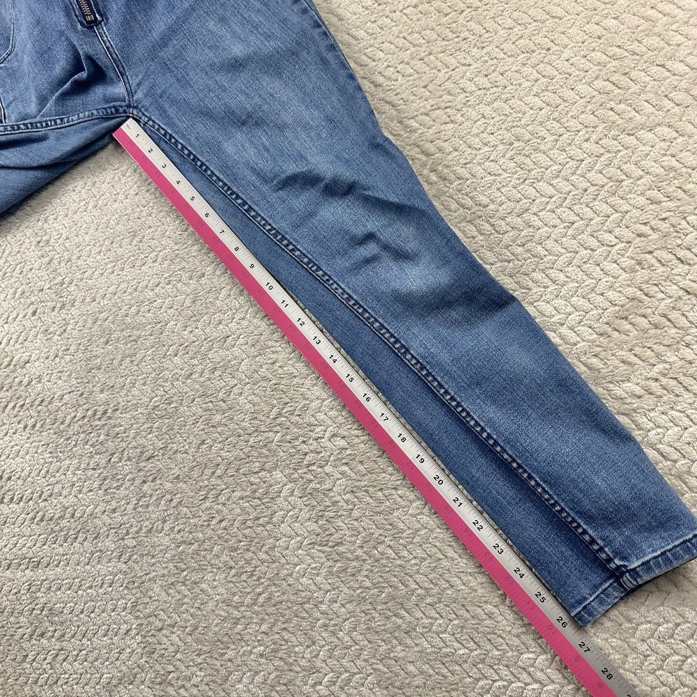 Free People Denim Overalls Women's Size 2 Jump suit Boho Festival Retro Western - Picture 11 of 16